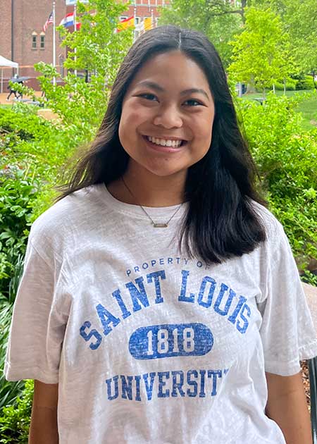 A headshot of Maya Tolentino