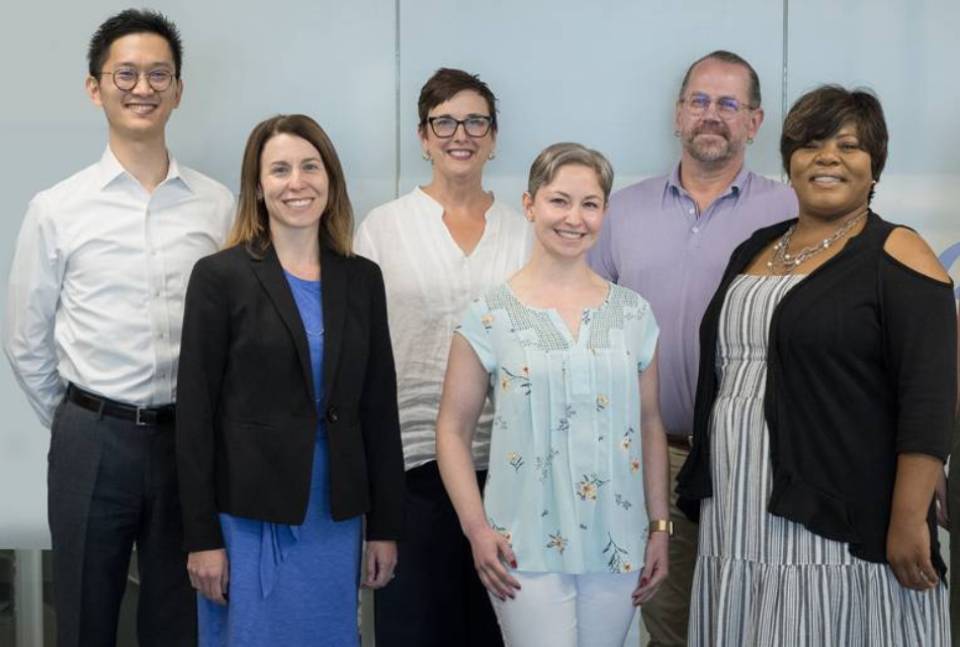 Group photo of addiction med faculty and fellows 