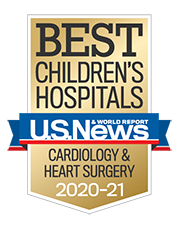 Best Children's Hospital (Cardiology) award from U.S. News