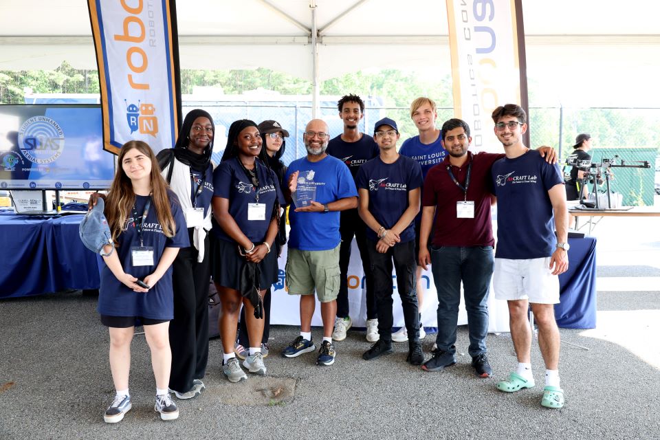 SLU AirCRAFT Lab's Unmanned Aerial System Named Most Innovative at Recent Competition