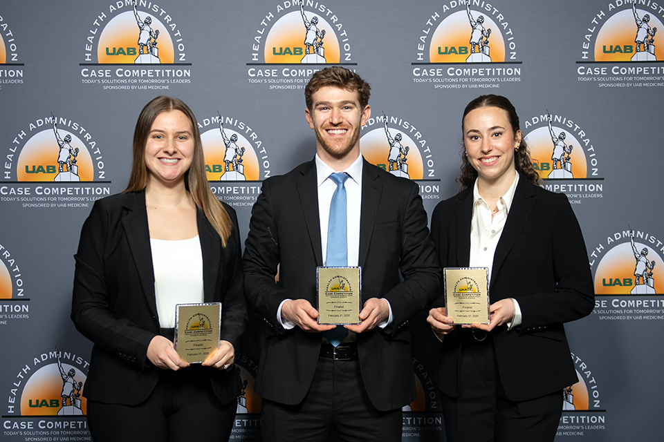 SLU M.H.A. Students Advance to Finals in 2025 UAB Student Case Competition